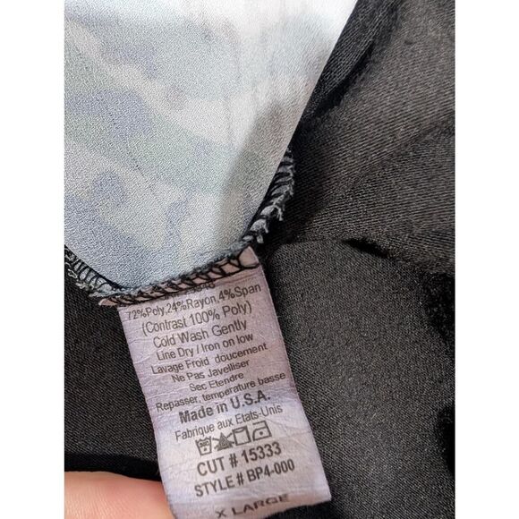 Jess & Jane Top Womens XL Multicolor Animal Print Art - Picture 6 of 9